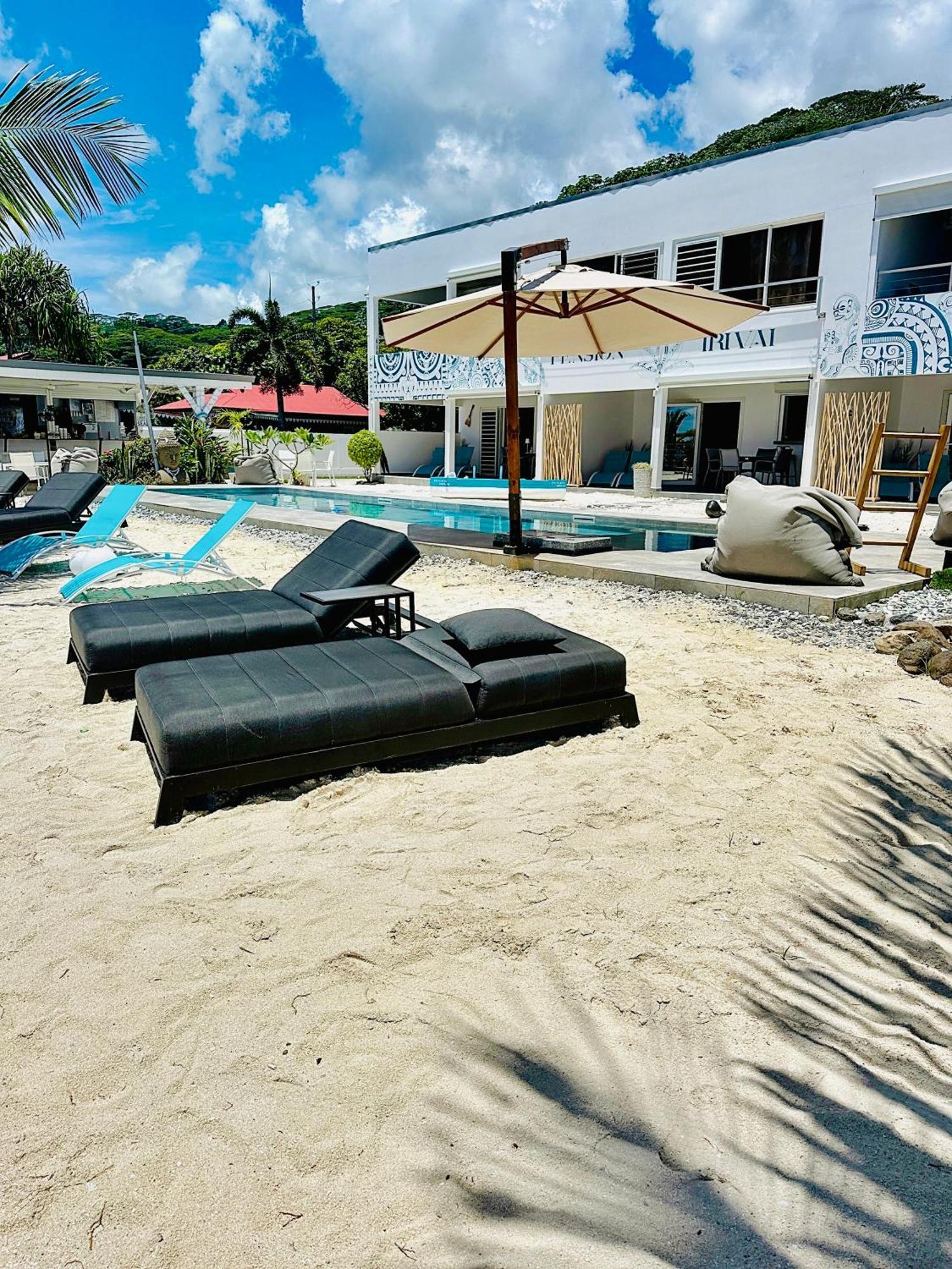 Pension Irivai Appartement Puatou 1 Chambre Bord De Mer Uturoa Dış mekan fotoğraf